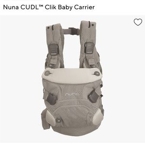 ***BRAND NEW*** Nuna CUDL carrier